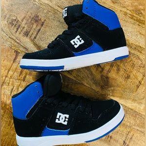 DC kids high top sneakers size 12